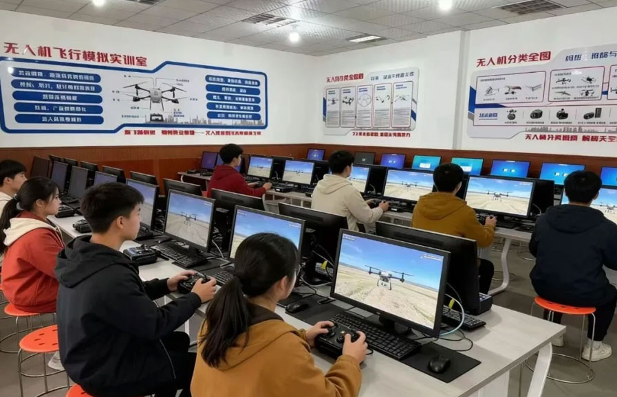 无人机飞行模拟实训室